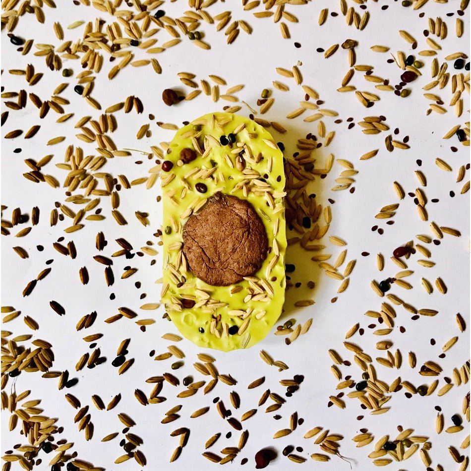 Sandalwood & Patchouli fragrance - Reusable Wardrobe Freshener - Assorted seeds (mix) infused | Verified Sustainable by Brown Living™