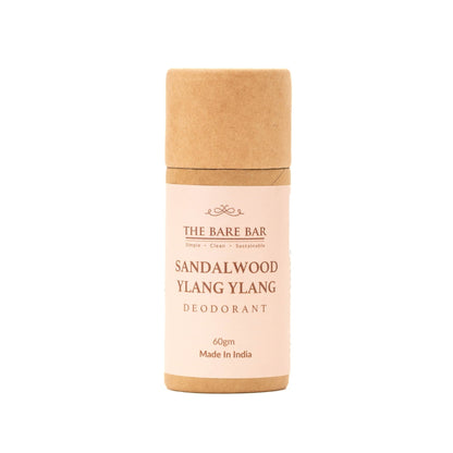 Sandalwood Ylang Ylang Natural Deodorant - 60g | Verified Sustainable by Brown Living™