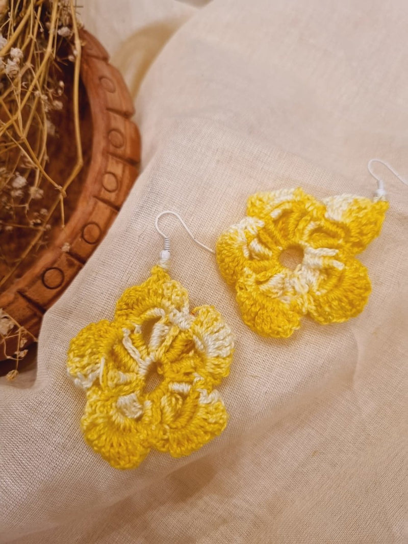 Sandy Crochet Earrings | Verified Sustainable by Brown Living™