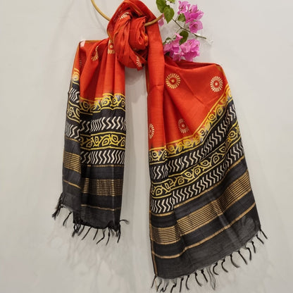 Sangwari Kosa Stole | Verified Sustainable by Brown Living™