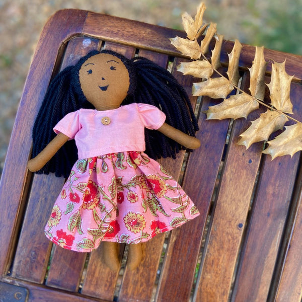Sanjh- Fabric Dolls Single Doll | Verified Sustainable Role & Pretend Play Toys on Brown Living™
