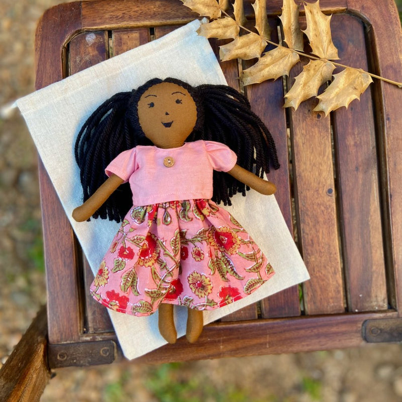 Sanjh- Fabric Dolls Single Doll | Verified Sustainable Role & Pretend Play Toys on Brown Living™