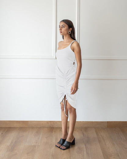 Sara Dress - White | Verified Sustainable by Brown Living™