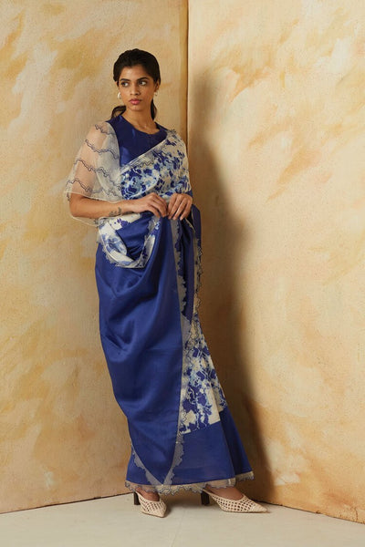 Sara Saree – Womens Saree on Brown Living™. SKU: 238 - 18283 - KAN - AP - 22S52 - OS. Img 3.