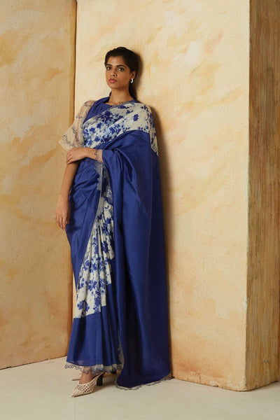 Sara Saree – Womens Saree on Brown Living™. SKU: 238 - 18283 - KAN - AP - 22S52 - OS. Img 1.