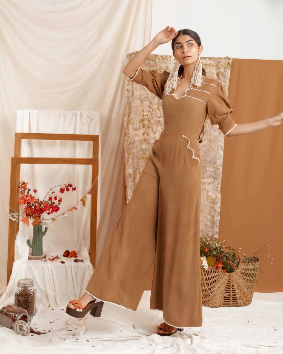 Sassy like 50s Jumpsuit | Verified Sustainable by Brown Living™