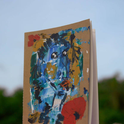 Seafarer Hand - Painted Notebook | Verified Sustainable by Brown Living™