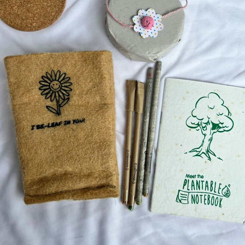 Buy Seed Rakhi with Seed Stationary & Pot | Shop Verified Sustainable Products on Brown Living