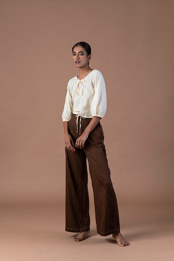 Buy Seher Organic Cotton Crop Top | Shop Verified Sustainable Products on Brown Living