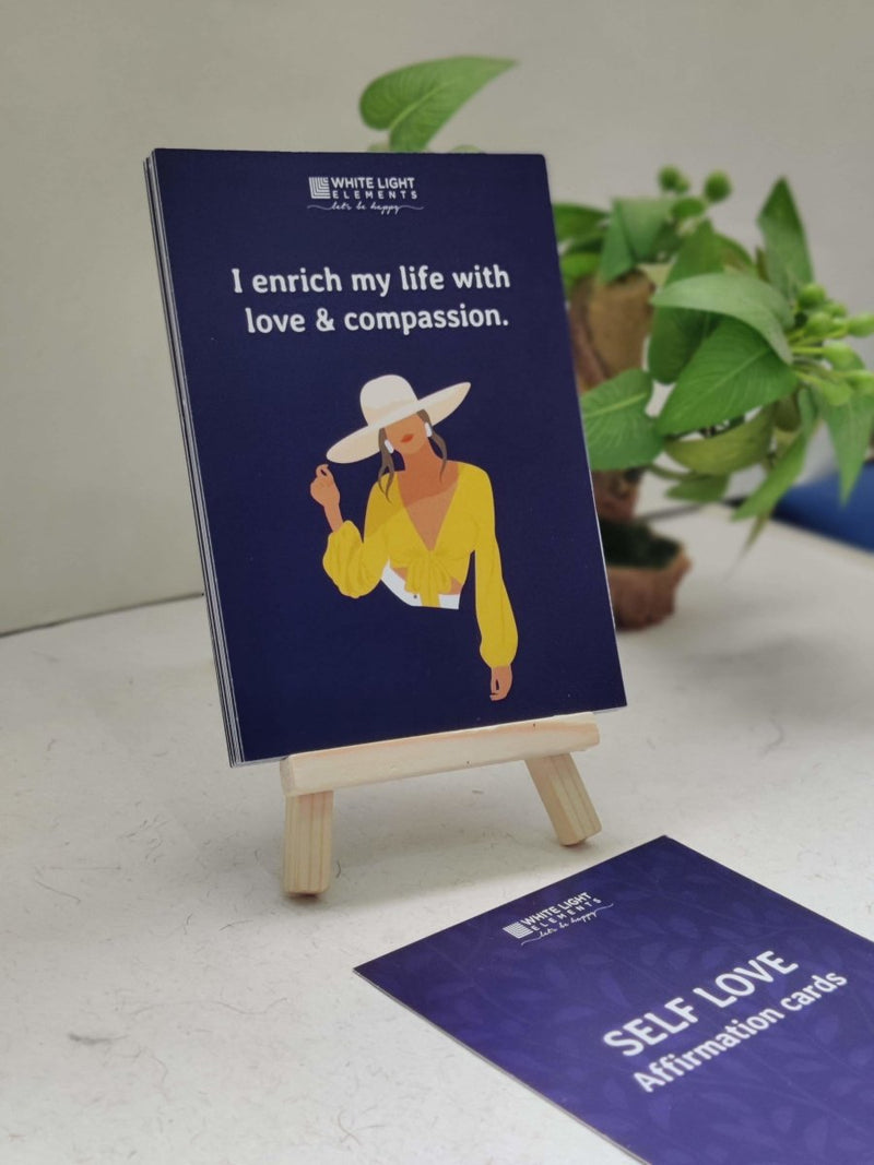 Buy Self Love - Affirmation Cards - With Love, From me; to me! | Shop Verified Sustainable Greeting & Note Cards on Brown Living™