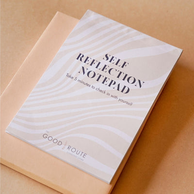 Self Reflection Notepad – Notebooks & Notepads on Brown Living™. SKU: GRNTP01. Img 3.