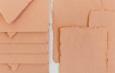 Send A Poem - Pale Pink / Pack Of 5 Blank Card & Envelope – Greeting & Note Cards on Brown Living™. SKU: SR009. Img 2.