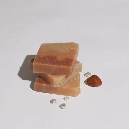 Sepia & Blush - Rose & Neroli Cold Processed Handmade Soap with Natural Clays (Pack of 2) | Verified Sustainable by Brown Living™