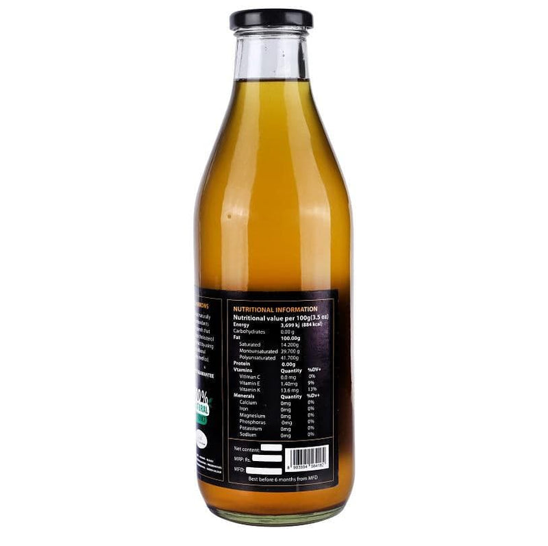 Buy Sesame Oil - Wooden Cold Pressed | Shop Verified Sustainable Cooking Oils on Brown Living™