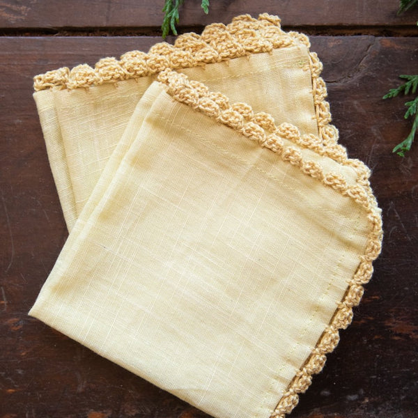 Buy Riya Green Handkerchief Set of 2 | Shop Verified Sustainable Handkerchiefs on Brown Living™