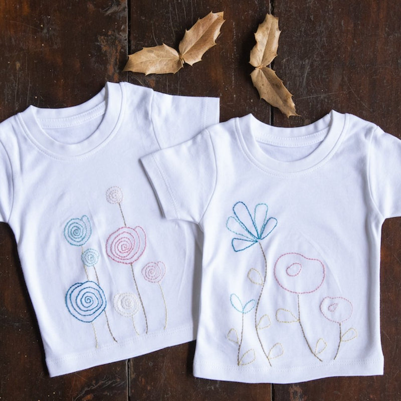 Buy Kashi Set of 2 New Born T-shirts | Shop Verified Sustainable Kids T-Shirts on Brown Living™
