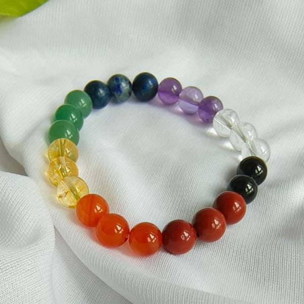 Buy Seven Chakra Bracelet | Shop Verified Sustainable Products on Brown Living
