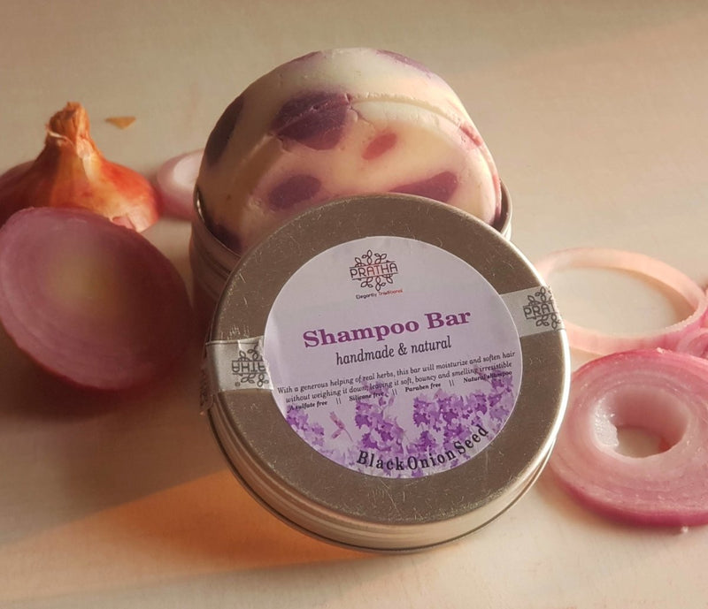 Buy Shampoo Bar | Black Onion Seed | Anti Dandruff | Shop Verified Sustainable Hair Shampoo Bar on Brown Living™