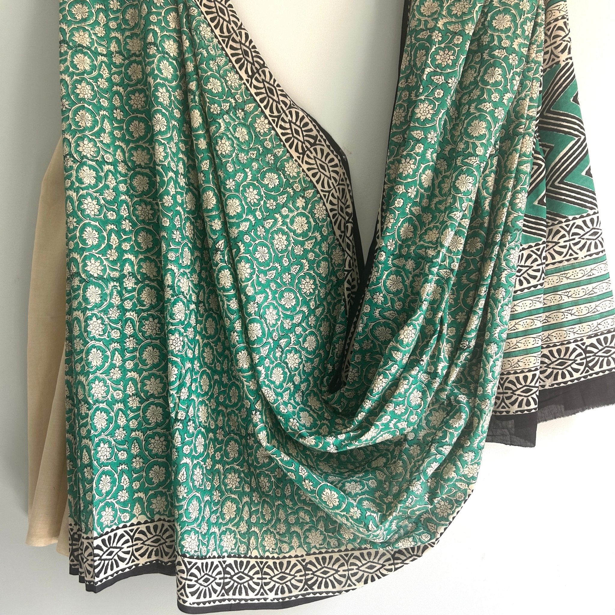 Shandhya Mulmul Cotton Saree | Verified Sustainable by Brown Living™