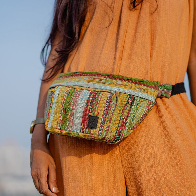 Shanti Fanny Pack - Green | Verified Sustainable Fanny Packs on Brown Living™