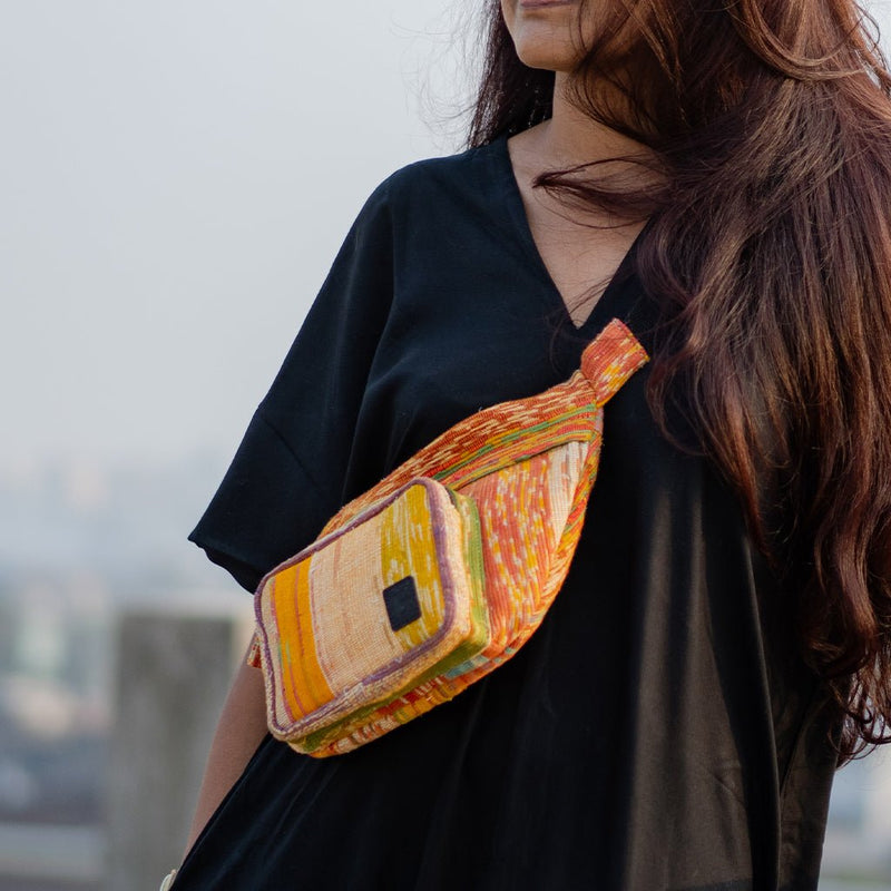 Shanti Fanny Pack - Yellow | Verified Sustainable Fanny Packs on Brown Living™