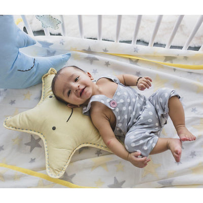 Shape Cushions - Dreamy The Star - Grey – Pillow on Brown Living™. SKU: 249 - 16268 - MSY - STAREMB - 00130 - Grey. Img 2.