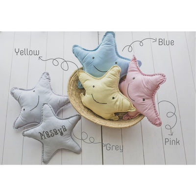 Shape Cushions - Dreamy The Star - Grey – Pillow on Brown Living™. SKU: 249 - 16268 - MSY - STAREMB - 00130 - Grey. Img 4.