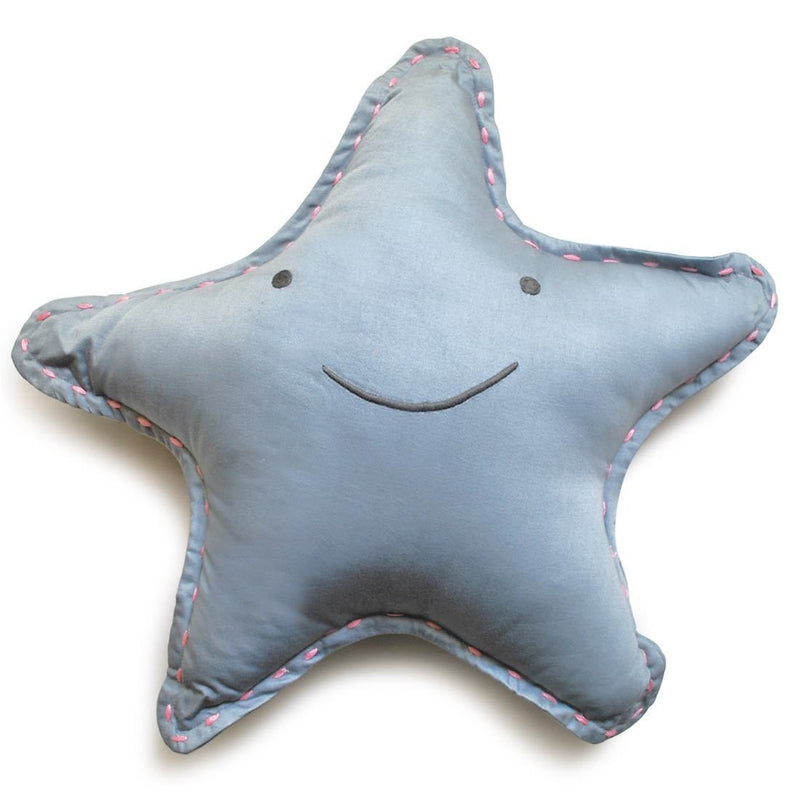 Buy Shape Cushions - Dreamy The Star - Grey | Shop Verified Sustainable Pillow on Brown Living™