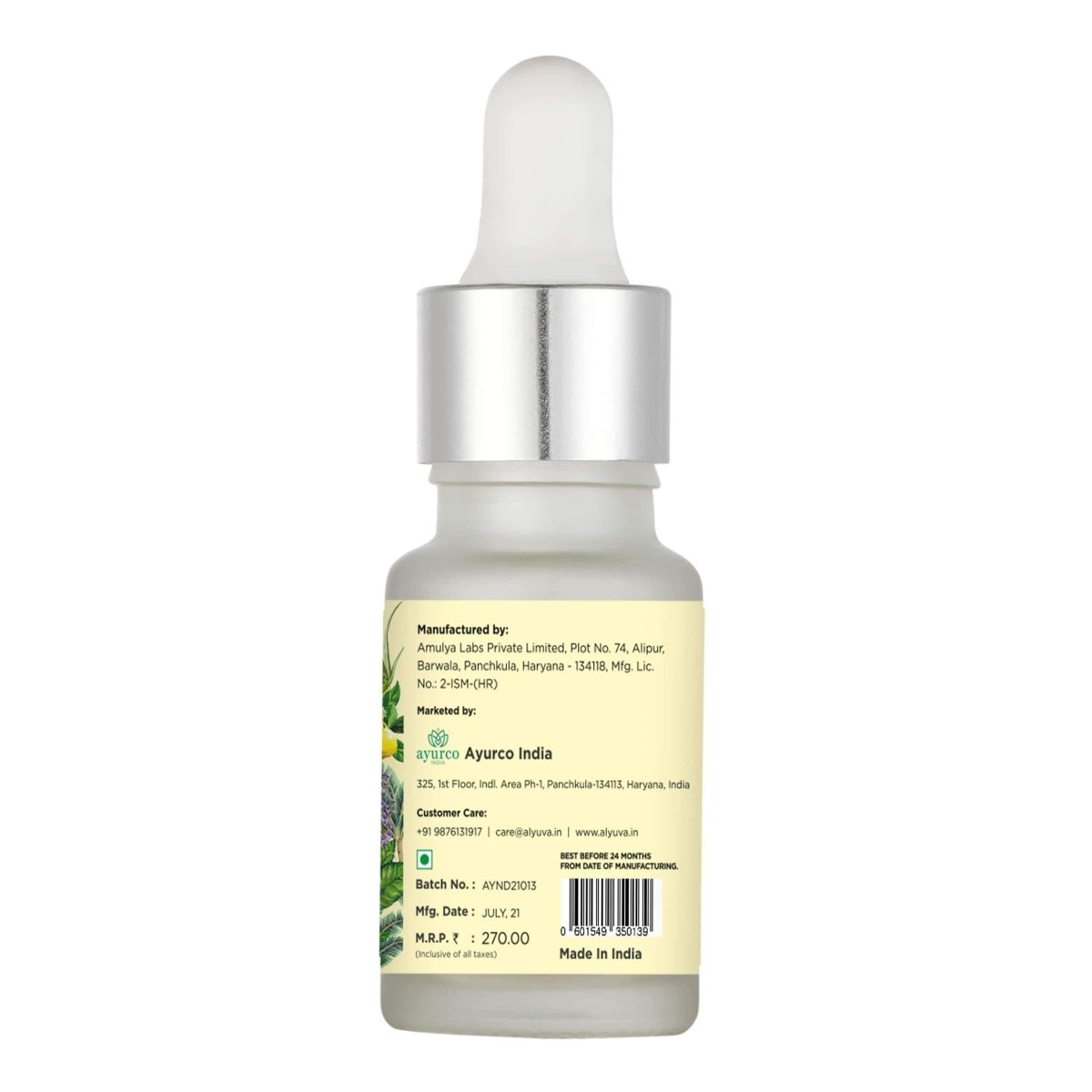 Shata Dhauta Ghrita Nasal Drops | Cow Ghee | 10ml | Pack of 3 | Verified Sustainable by Brown Living™