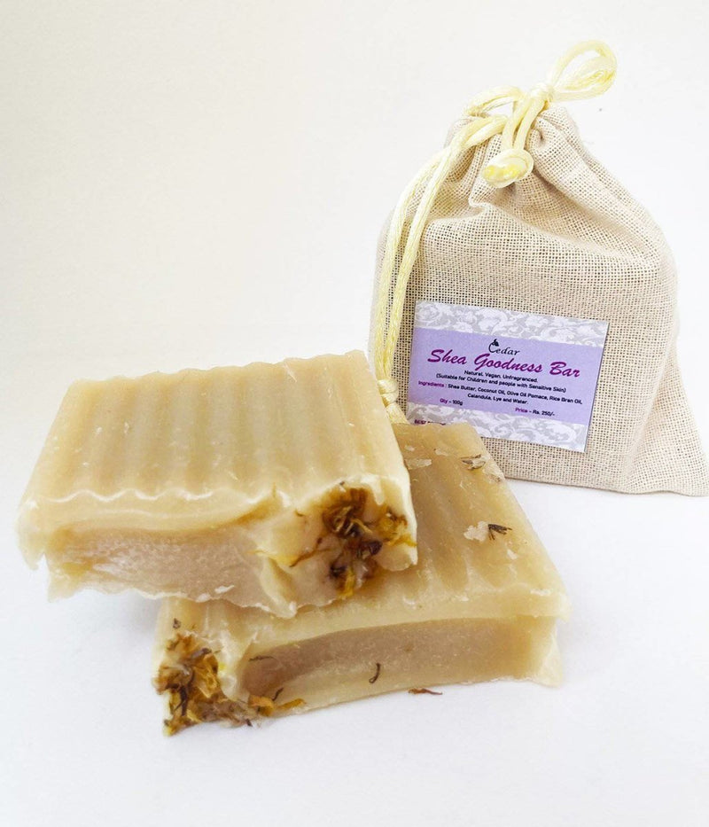 Buy Shea Butter Goodness Bar - Vegan, Natural | Shop Verified Sustainable Body Soap on Brown Living™