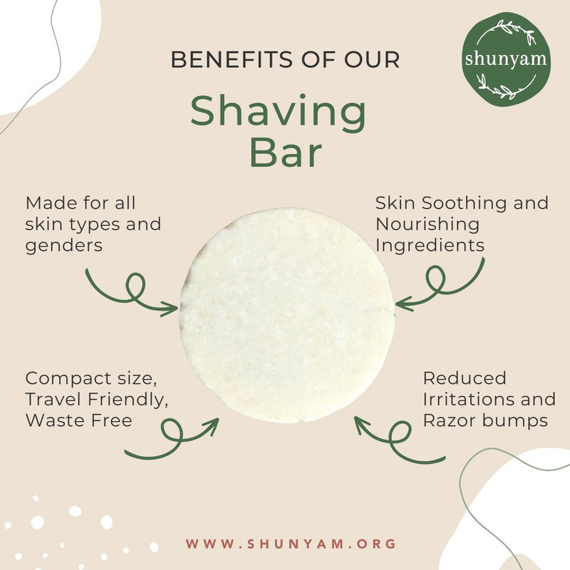 Buy Shea-Wing Shaving Bar | 60 gm | for Men and Women | Shop Verified Sustainable Products on Brown Living