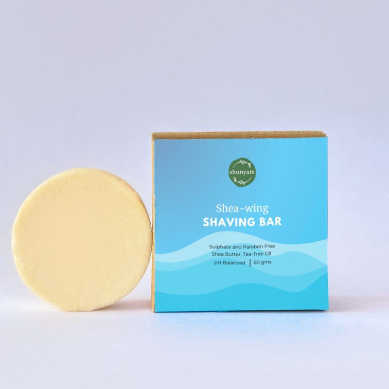 Buy Shea-Wing Shaving Bar | 60 gm | for Men and Women | Shop Verified Sustainable Shaving Soap on Brown Living™