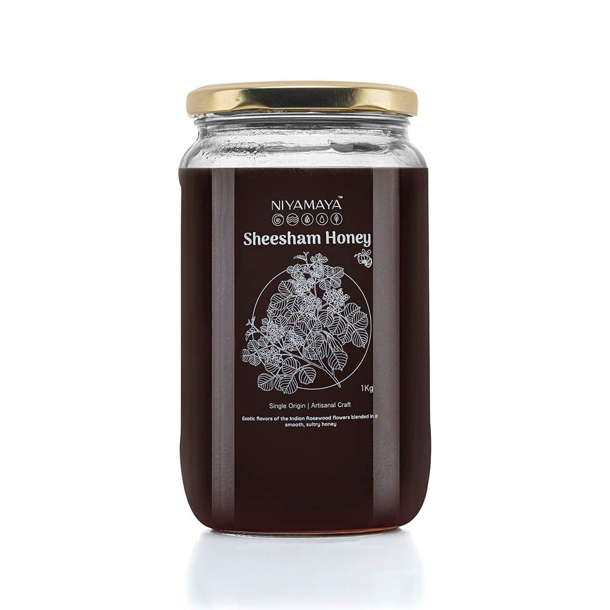 Sheesham Honey - 1KG | Verified Sustainable by Brown Living™