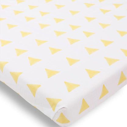 Sheet - Gira The Giraffe - Yellow | Verified Sustainable by Brown Living™