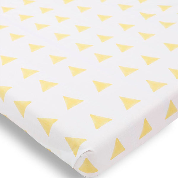 Buy Sheet - Gira The Giraffe - Yellow | Shop Verified Sustainable Bed Linens on Brown Living™