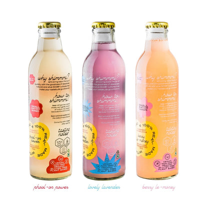 Kombucha - Sparkling Fermented Tea | Color - me - all Box | Box of 3 (250ml x 3) | Verified Sustainable by Brown Living™