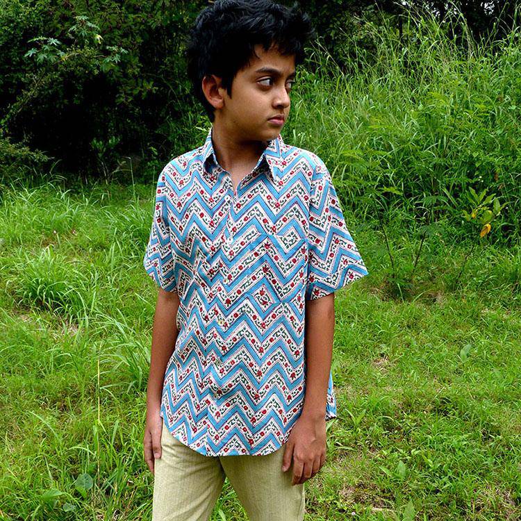 Buy Shirt - Ziggy | Shop Verified Sustainable Kids Shirts on Brown Living™