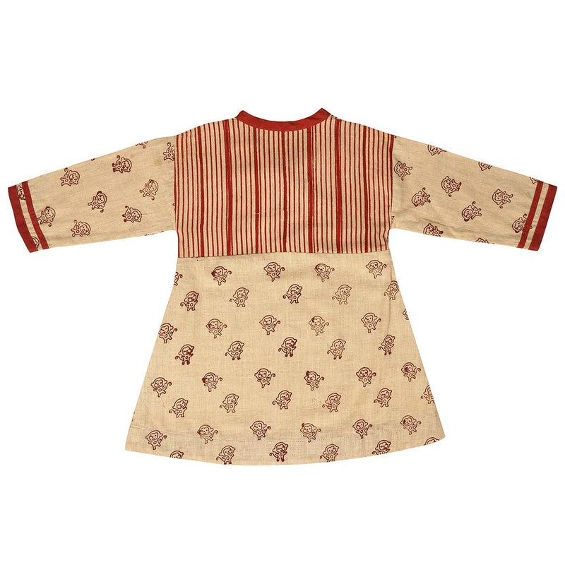 Buy Shizuka Frock For Girls | Shop Verified Sustainable Products on Brown Living