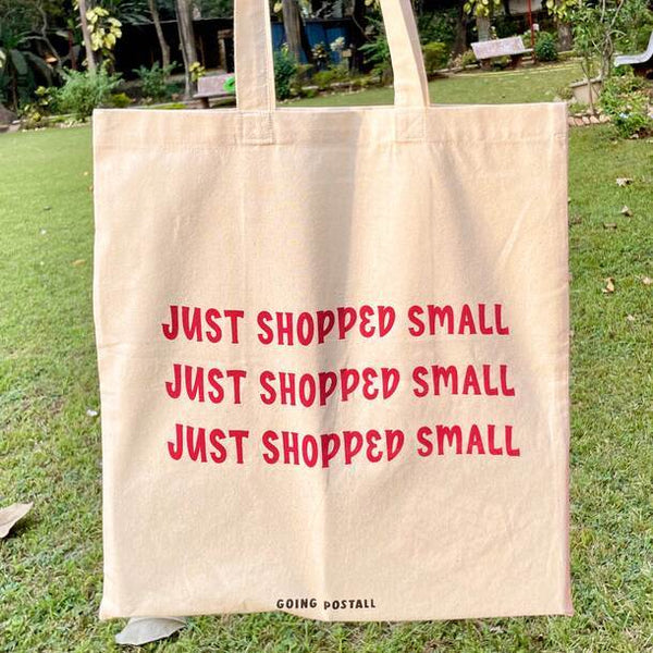 Buy Shop Small Cotton Tote Bag | Shop Verified Sustainable Tote Bag on Brown Living™