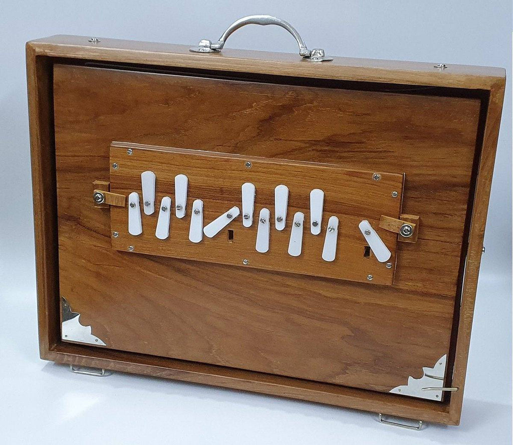 Shruti Box In Legno Di Teak - Strumento Musicale Per Yoga E Meditazione, 440Hz - Foto 7