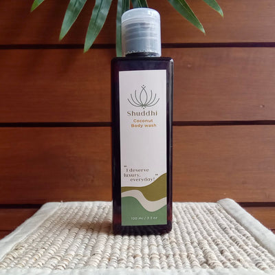 Shuddhi - Coconut Body wash – Body Wash on Brown Living™. SKU: SHU - BW - 48 - NAM. Img 1.