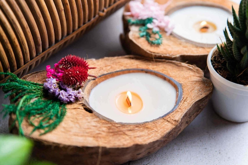 Buy Shweta Coconut Candle | Shop Verified Sustainable Candles & Fragrances on Brown Living™
