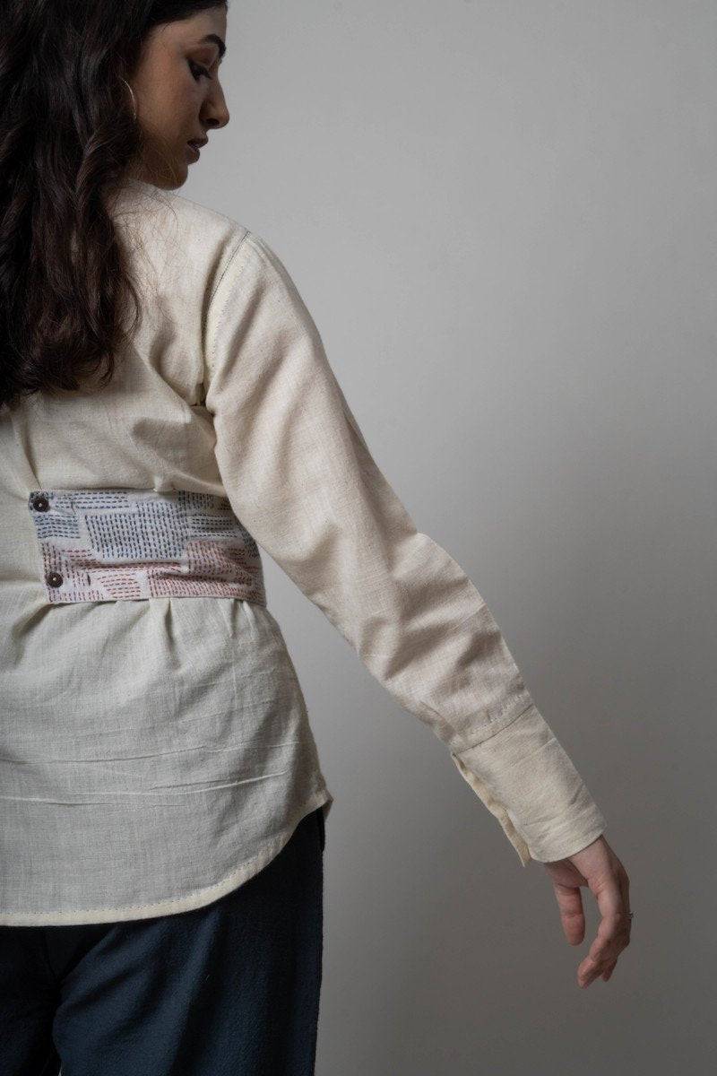 Side Belt Shirt | Verified Sustainable by Brown Living™