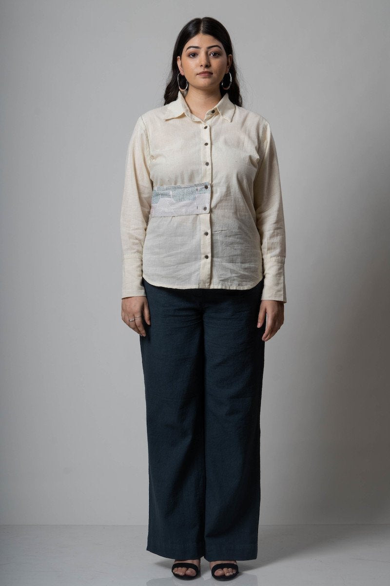 Buy Side Belt Shirt | Shop Verified Sustainable Products on Brown Living