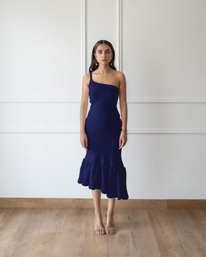 Sienna Dress - Blue | Verified Sustainable by Brown Living™