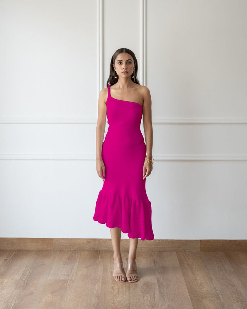 Buy Sienna Dress - Pink | Shop Verified Sustainable Products on Brown Living