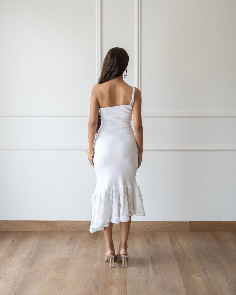 Sienna Dress - White | Verified Sustainable by Brown Living™