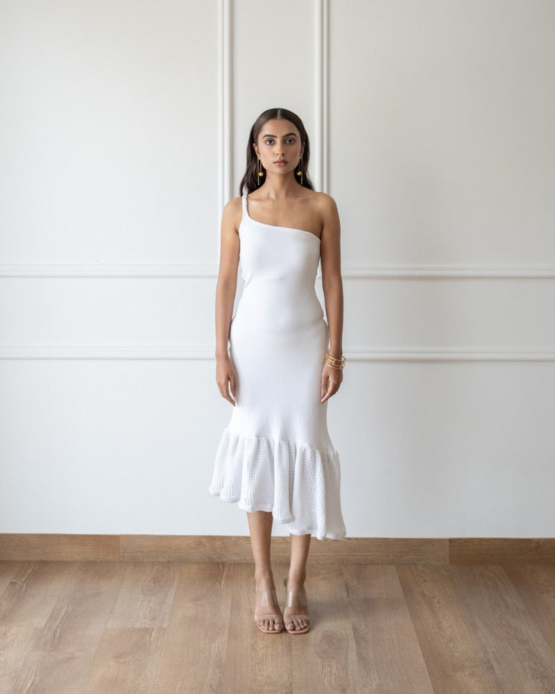 Buy Sienna Dress - White | Shop Verified Sustainable Womens Dress on Brown Living™