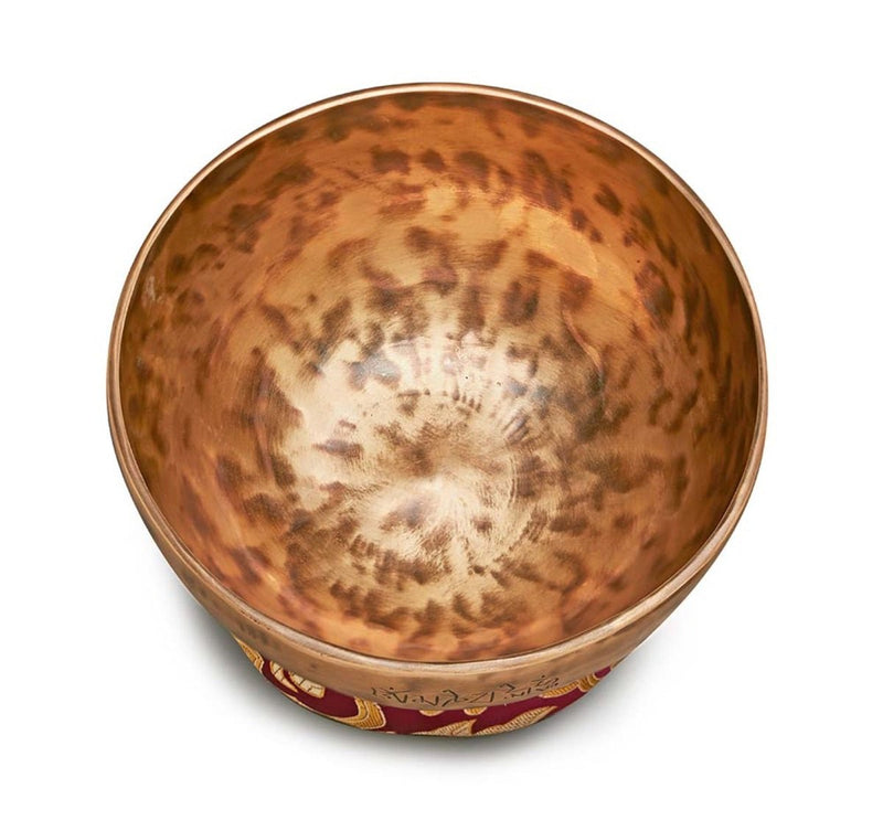 Buy Singing Bowl Handmade Full moon Singing Bowl- 8" | Shop Verified Sustainable Products on Brown Living