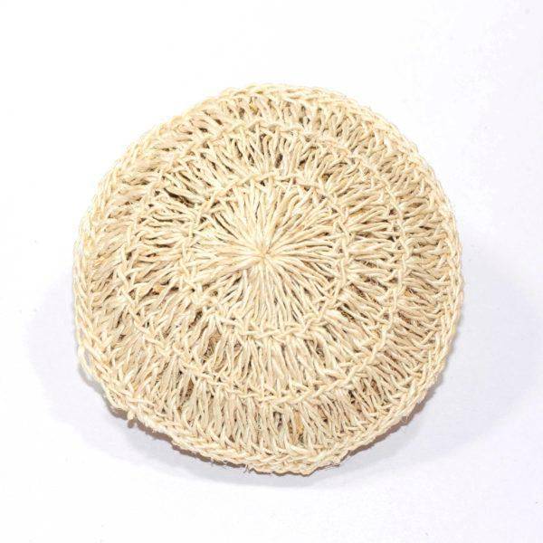 Buy Sisal mesh scrub with vetiver stuffing - Pack of 2 | Shop Verified Sustainable Bath Accessories on Brown Living™